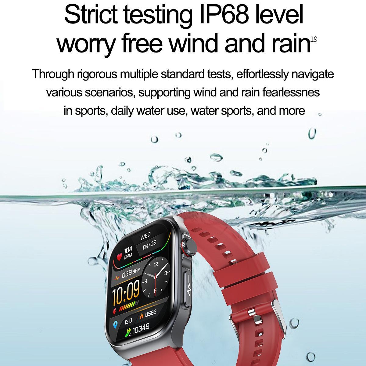 Waterproof Fitness Tracker With Bluetooth