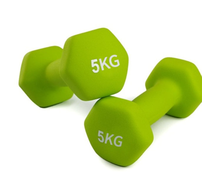 Plastic Small Yiling Household Dumbbells