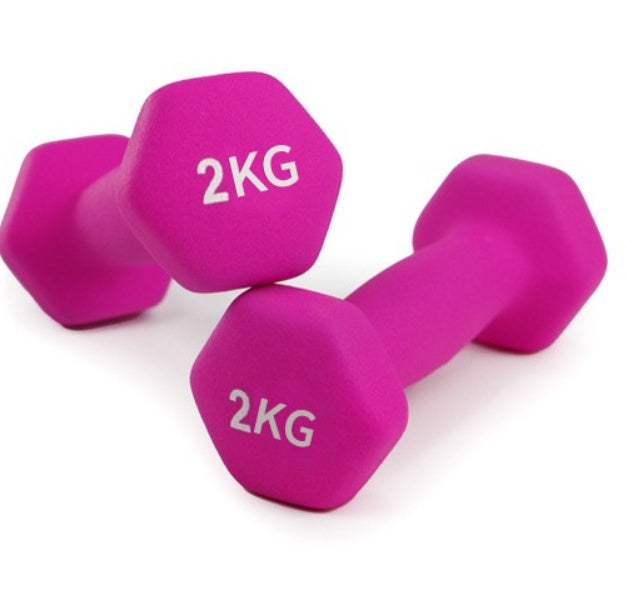 Plastic Small Yiling Household Dumbbells