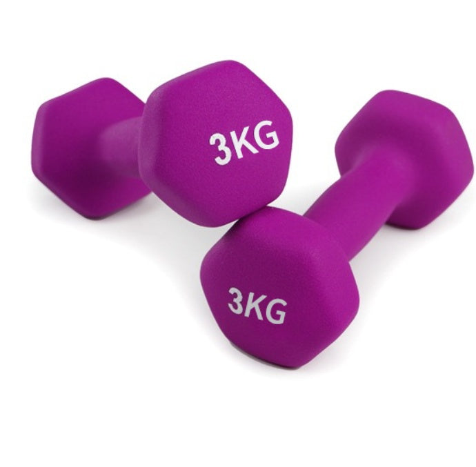 Plastic Small Yiling Household Dumbbells